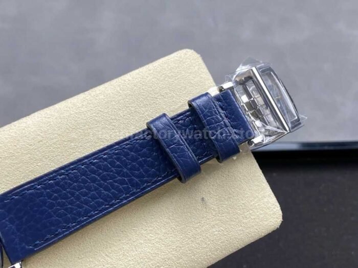 TW Factory IWC Portofino Midsize Automatic Moonphase IW459006 37.1mm Steel Leather Strap Blue Dial 1 Super Clone Watch,Clean Factory Watch