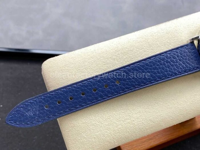 TW Factory IWC Portofino Midsize Automatic Moonphase IW459006 37.1mm Steel Leather Strap Blue Dial 5 Super Clone Watch,Clean Factory Watch
