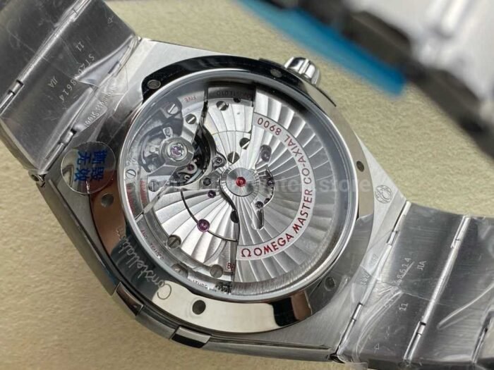 V Factory Omega Constellation 131.30.41.21.99.001 41mm Black Ceramic Bezel Full Steel Meteorites Wh 3 Super Clone Watch,Clean Factory Watch
