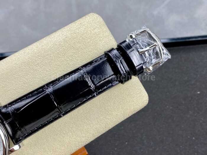 VVS Factory IWC Portofino Chronograph IW391024 42mm Steel Leather Strap White Dial 6 Super Clone Watch,Clean Factory Watch