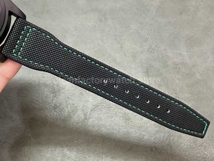YL Factory IWC Pilot IW389005 44.5mm Ceramic Textile Strap Arabic Numerals Black Dial 4 Super Clone Watch,Clean Factory Watch