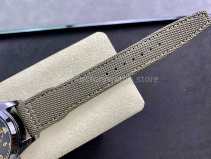 ZF Factory IWC Pilot Chronograph Top Gun Miramar IW389002 44mm Ceramic Textile Strap Arabic Numerals 5 Super Clone Watch,Clean Factory Watch