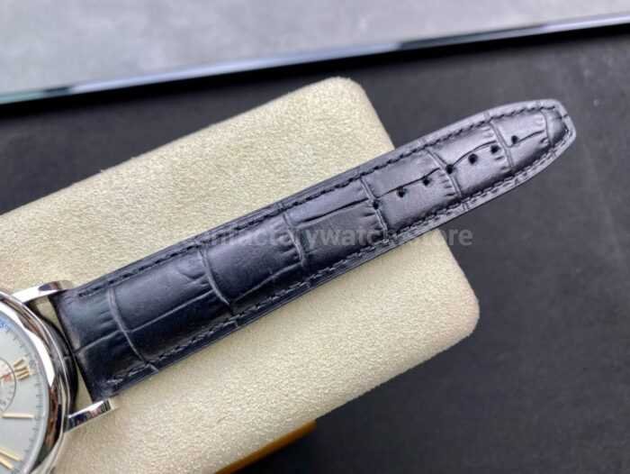 ZF Factory IWC Portofino Chronograph IW391031 42mm Steel Leather Strap Silver Dial 9 Super Clone Watch,Clean Factory Watch