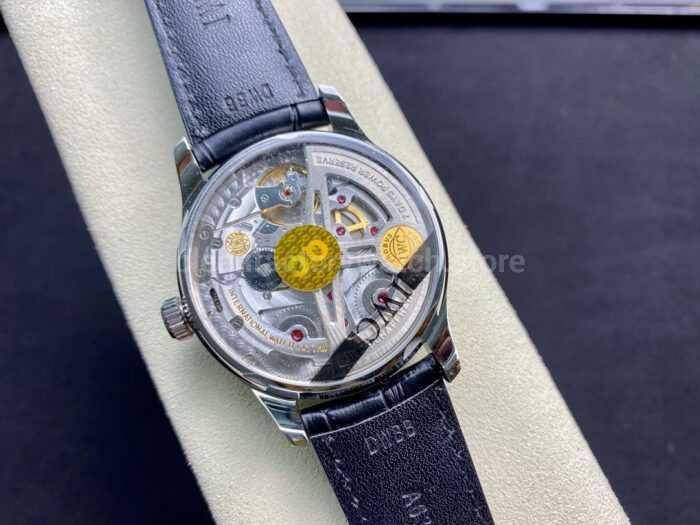 ZF Factory IWC Portuguese Automatic IW500710 42mm Steel Leather Strap Arabic Numerals Blue Dial 9 Super Clone Watch,Clean Factory Watch