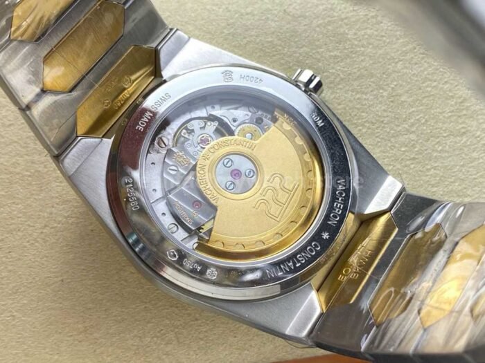 8+ Factory Vacheron Constantin Historiques 222 37mm Half Yellow Gold Grey Dial - Image 7