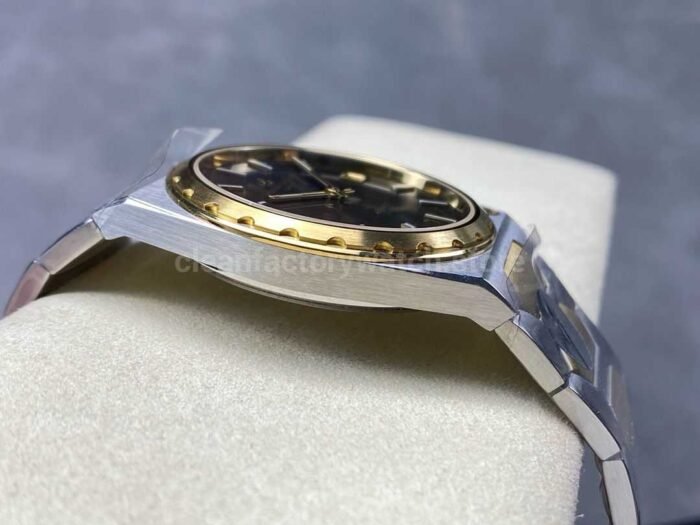 8+ Factory Vacheron Constantin Historiques 222 37mm Half Yellow Gold Grey Dial - Image 5