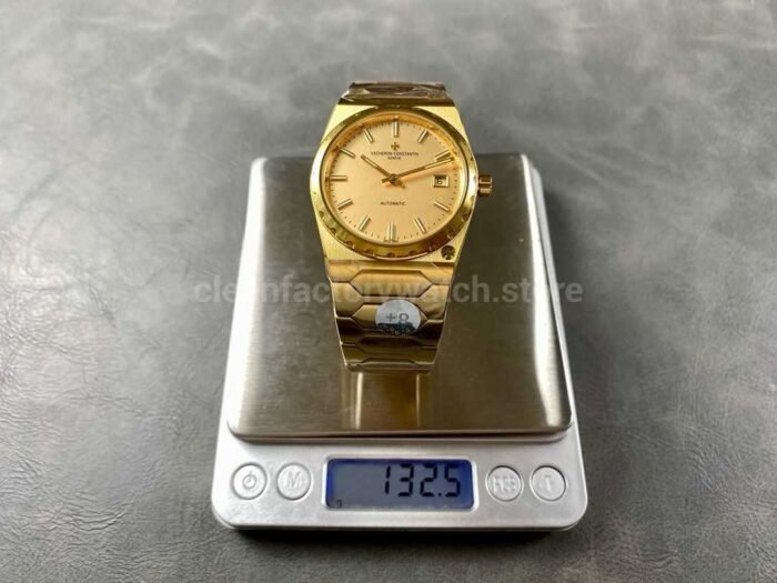 8+ Factory Vacheron Constantin Historiques 4200H/222J-B935 37mm Full Yellow Gold Gold Dial - Image 9