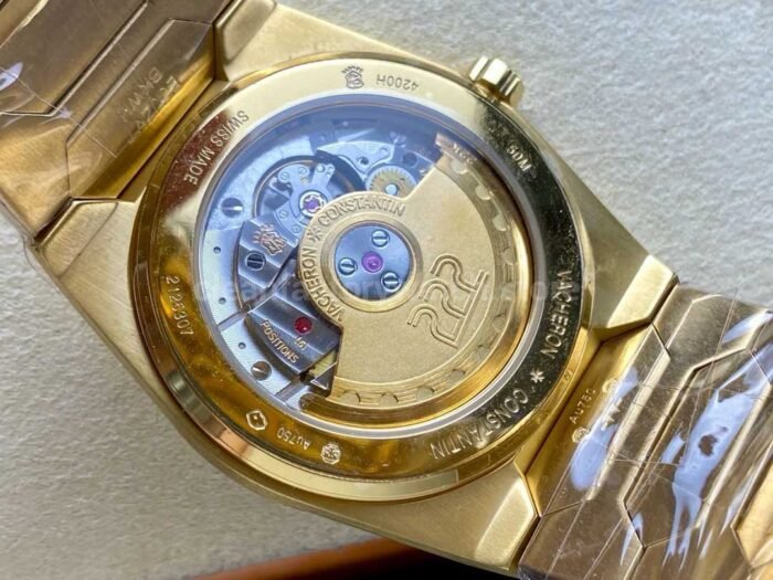 8+ Factory Vacheron Constantin Historiques 4200H/222J-B935 37mm Full Yellow Gold Gold Dial - Image 7