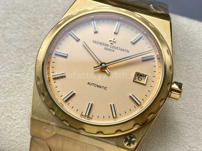 8+ Factory Vacheron Constantin Historiques 4200H/222J-B935 37mm Full Yellow Gold Gold Dial - Image 3