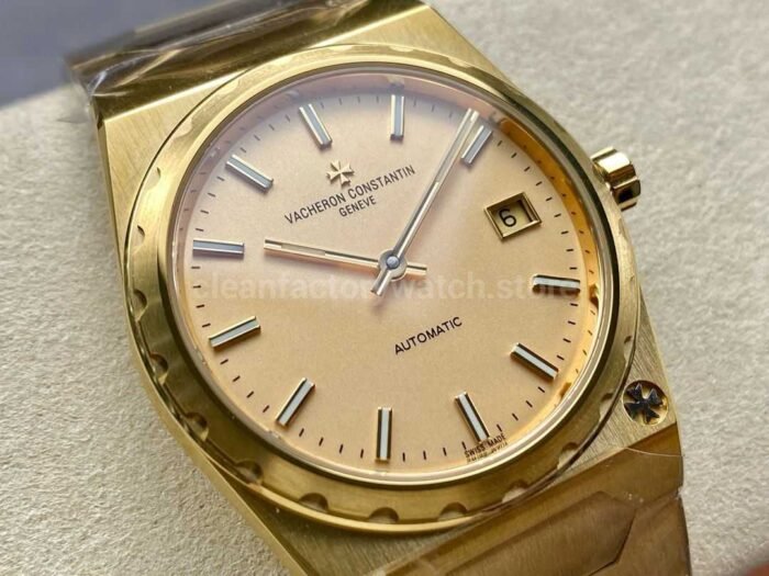 8+ Factory Vacheron Constantin Historiques 4200H/222J-B935 37mm Full Yellow Gold Gold Dial - Image 2