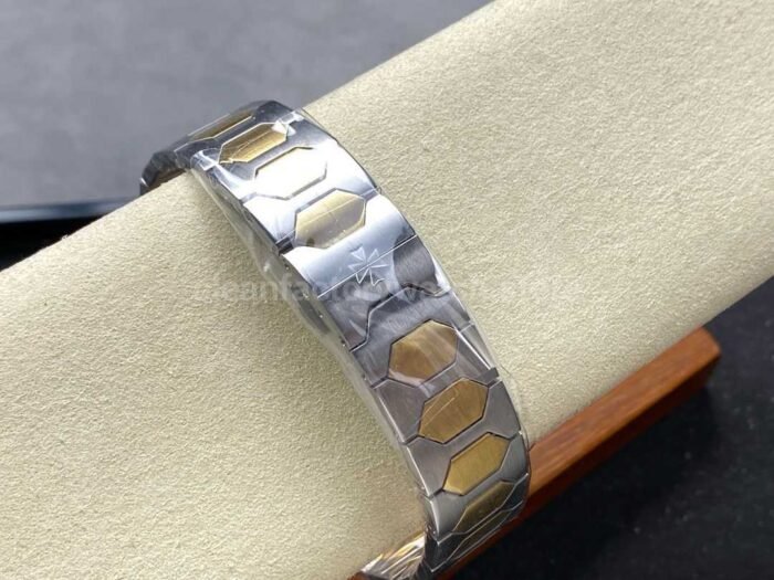 8+ Factory Vacheron Constantin Historiques 44018-37mm Half Yellow Gold Black Dial - Image 8