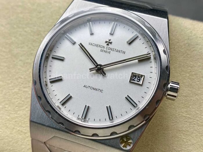 8+ Factory Vacheron Constantin Historiques 46003/411 37mm Full Steel White Dial - Image 3