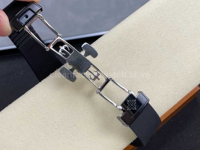 AMG Factory Customer Made Patek Philippe Nautilus PP5711 40mm Ceramics Black Rubber Strap Black Dial - Image 9