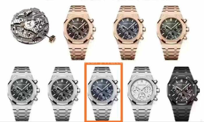 APS Factory Audemars Piguet Royal Oak Chronograph 26240ST.OO .1320ST.05 41mm Full Stee 11 Super Clone Watch,Clean Factory Watch