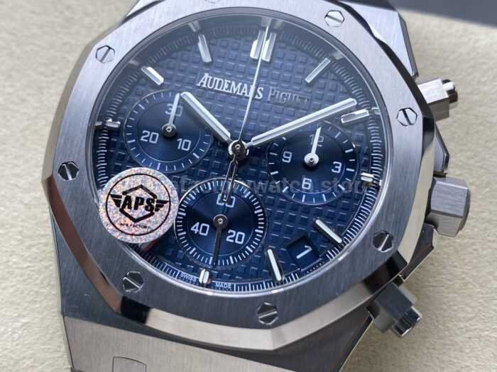 APS Factory Audemars Piguet Royal Oak Chronograph 26240ST.OO .1320ST.05 41mm Full Stee Super Clone Watch,Clean Factory Watch