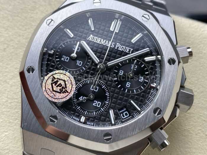 APS Factory Audemars Piguet Royal Oak Chronograph 26240ST.OO .1320ST.06 41mm Full Ste 7 Super Clone Watch,Clean Factory Watch
