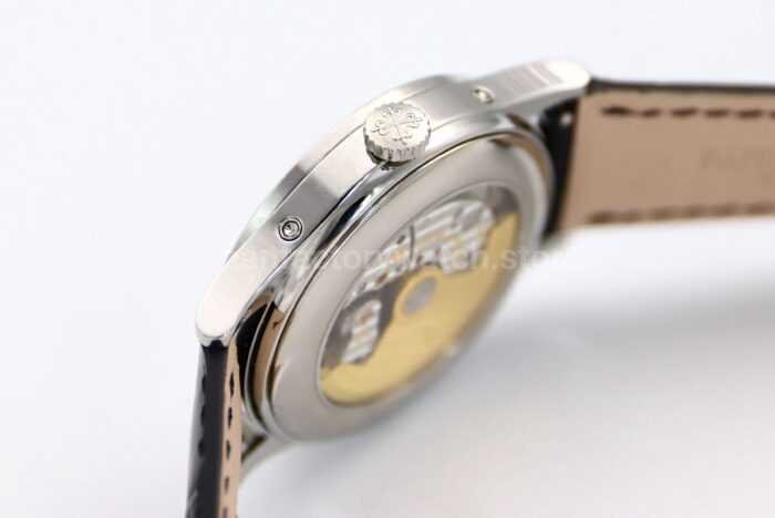GR Factory Patek Philippe Annual Calendar 5396G 011 38mm White Gold Leather Strap Arabic Num 3 Super Clone Watch,Clean Factory Watch