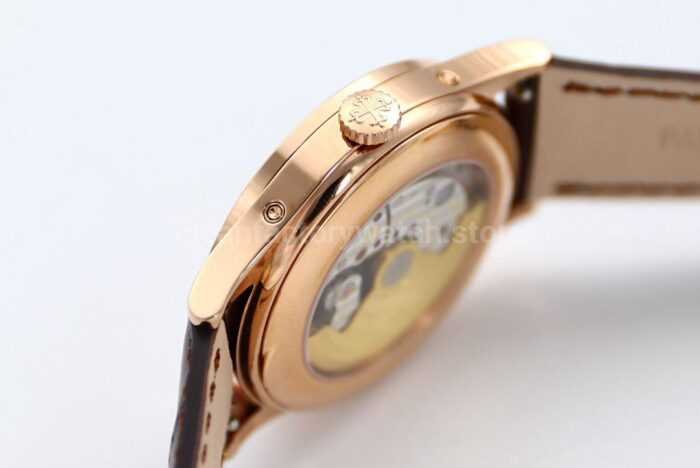 GR Factory Patek Philippe Annual Calendar 5396R 011 38mm Rose Gold Leather Strap Silver Dial 5 Super Clone Watch,Clean Factory Watch