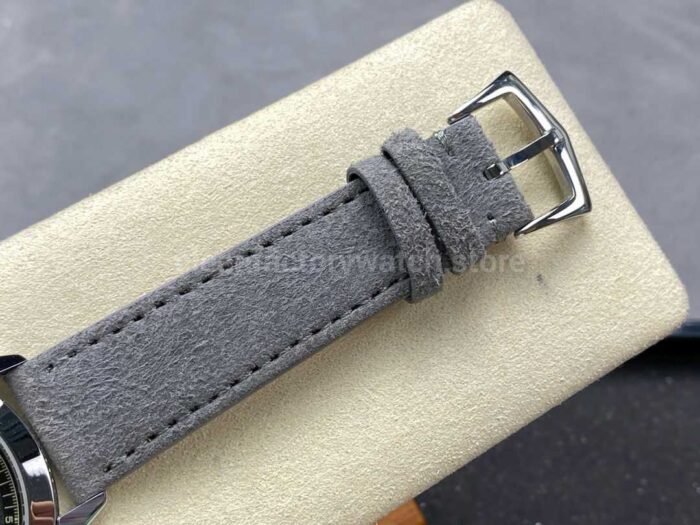 GR Factory Patek Philippe Calatrava 5226G-001 40mm White Gold Calf Skin Strap Arabic Numerals Grey Dial - Image 8