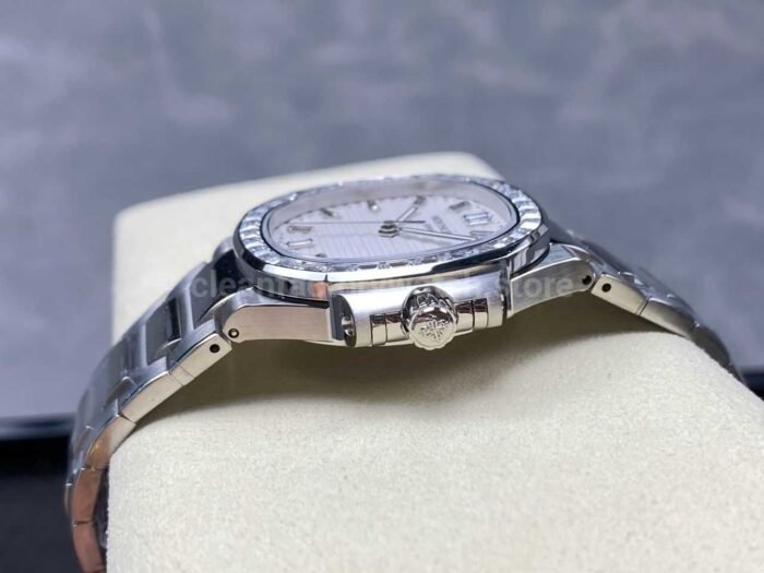 GR Factory Patek Philippe Emerald Nautilus 5711/110P-010 Full Platinum White Dial - Image 7