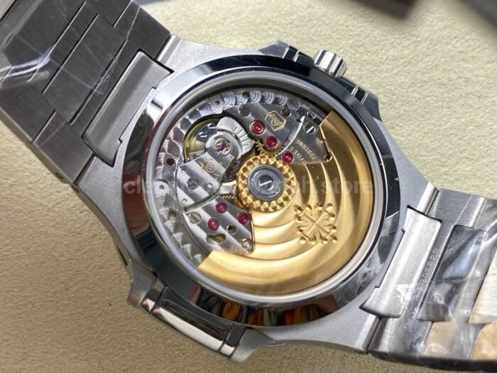 GR Factory Patek Philippe Emerald Nautilus 5711/111P-001 Full Platinum Black Dial - Image 8