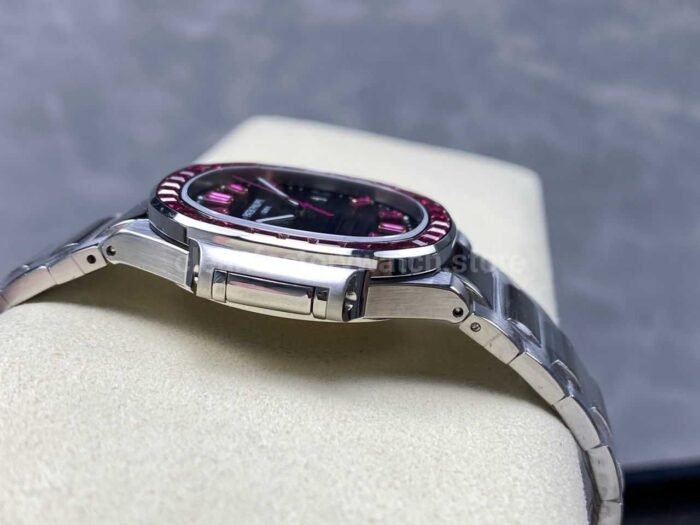 GR Factory Patek Philippe Emerald Nautilus 5711/112P-001 Full Platinum Black Dial - Image 5