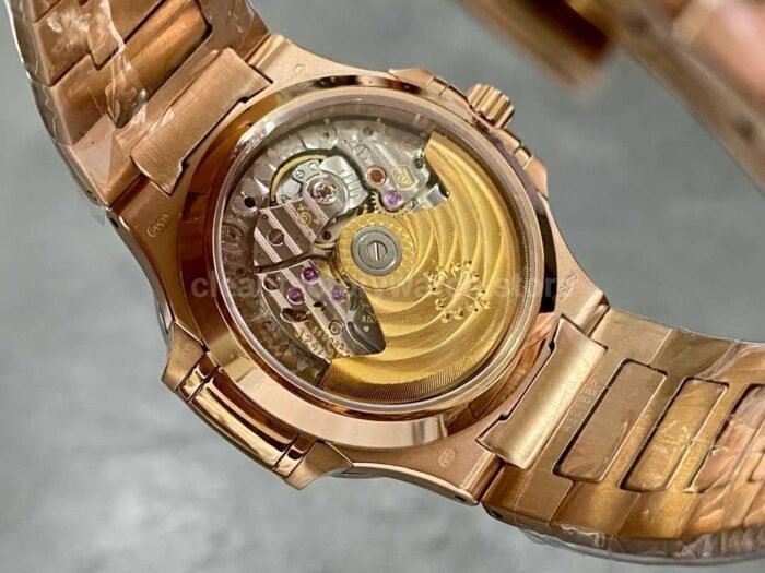GR Factory Patek Philippe Nautilus 7118/1300R-001 Full Rose Gold  Rose Gold Dial - Image 7