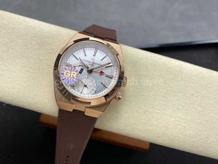 GR Factory Vacheron Constantin Overseas Dual Time 7900V000R B336 41mm Gold R 8 Super Clone Watch,Clean Factory Watch