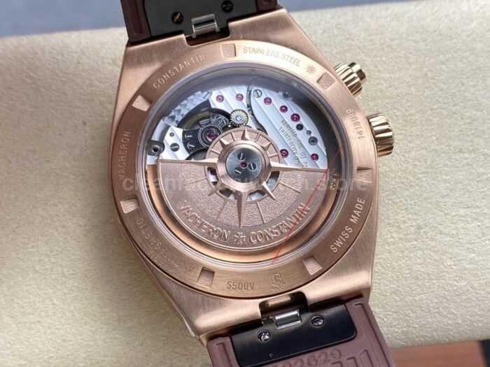 GR Factory Vacheron Constantin Overseas Dual Time 7900V000R B336 41mm Gold Rub 1 Super Clone Watch,Clean Factory Watch