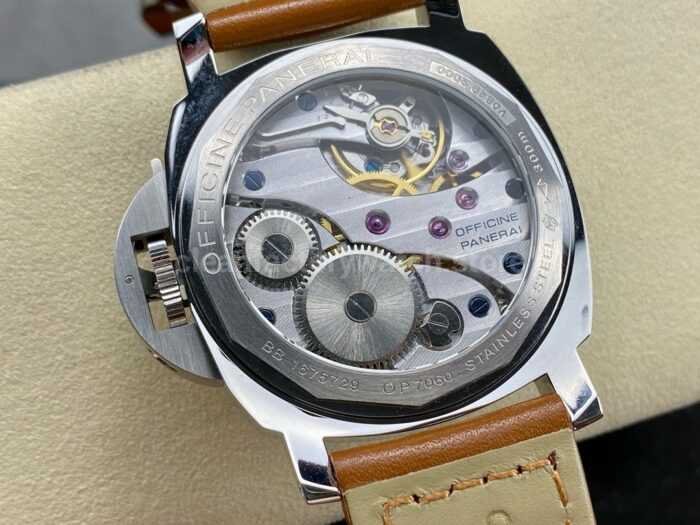 HW Factory Panerai Luminor Marina PAM 00113 44mm Steel Leather Strap Arabic Numerals White DialHW Factory Paner 6 Super Clone Watch,Clean Factory Watch