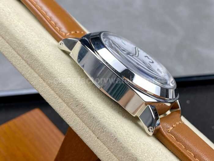 HW Factory Panerai Luminor Marina PAM 00113 44mm Steel Leather Strap Arabic Numerals White DialHW Factory Panerai 1 Super Clone Watch,Clean Factory Watch