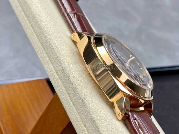 HW Factory Panerai Luminor Marina PAM00511 44mm Rose Gold Leather Strap Arabic Numerals Grey Dial - Image 5