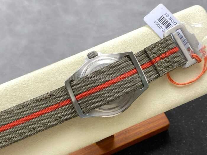 M Factory Tudor Pelagos FXD GMT M2542G247NU 0002 42mm Titanium Brown Textile Strap Black Dial 6 Super Clone Watch,Clean Factory Watch