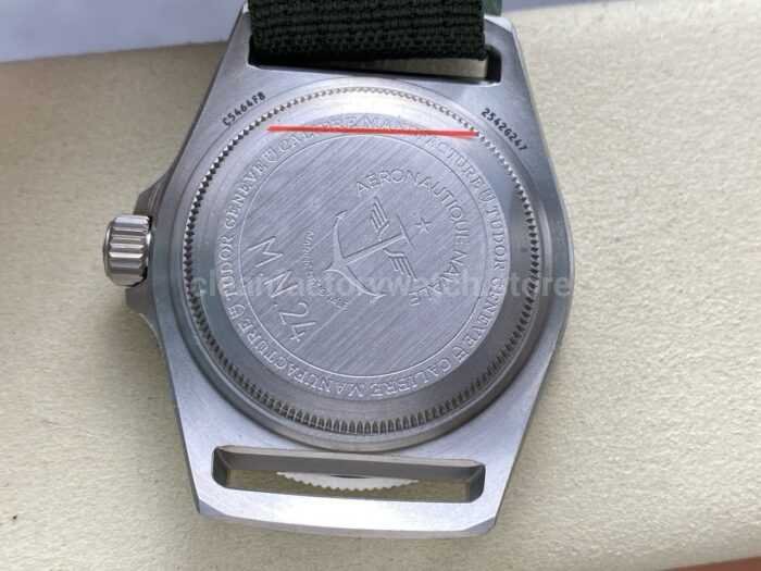 M Factory Tudor Pelagos FXD GMT M2542G247NU 0002 42mm Titanium Green Textile Strap Black Dial 3 Super Clone Watch,Clean Factory Watch