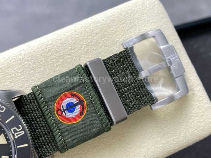 M Factory Tudor Pelagos FXD GMT M2542G247NU 0002 42mm Titanium Green Textile Strap Black Dial 7 Super Clone Watch,Clean Factory Watch