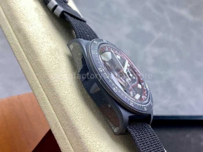 M+ Factory Tudor Pelagos M25827KN-0001 43mm Carbon Fiber Textile Strap Black Dial - Image 5