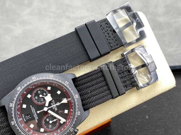 M+ Factory Tudor Pelagos M25827KN-0001 43mm Carbon Fiber Textile Strap Black Dial - Image 8