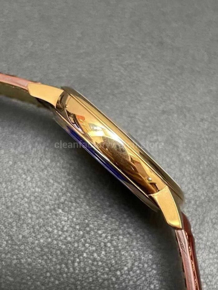 MKS Factory Vacheron Constantin Patrimony 85180/000R-9248 40mm Rose Gold Leather Strap White Dial - Image 5