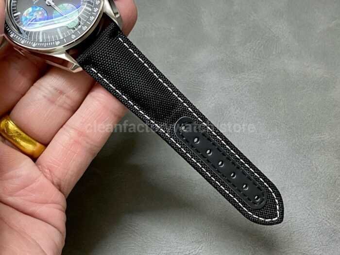 OM Factory Omega Speedmaster Professional Moonwatch 3577.50.00 Moon To Mars 42mm Full Steel Black Dial 8 Super Clone Watch,Clean Factory Watch