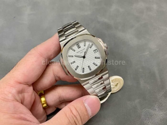 PPF Factory Patek Philippe Nautilus 5711/1A-011 40mm Full Steel White Dial - Image 4