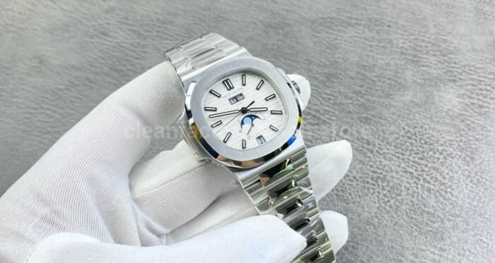 PPF Factory Patek Philippe Nautilus 5726/1A-001 40mm Full Steel White Dial - Image 4