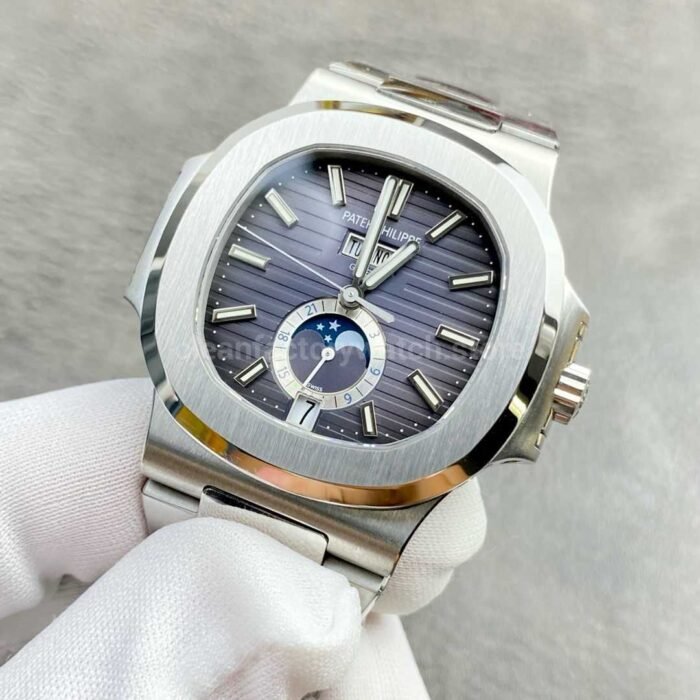 PPF Factory Patek Philippe Nautilus 5726/1A-001 40mm Full Steel Grey Dial - Image 3
