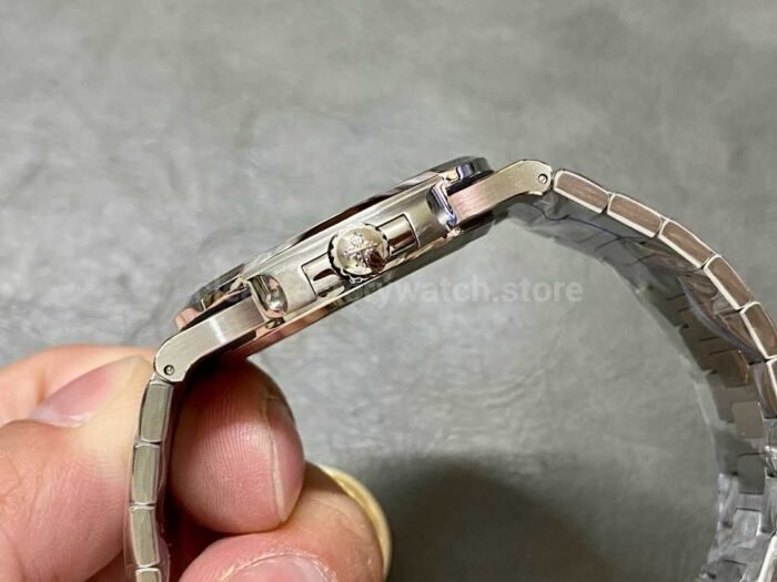 PPF Factory Patek Philippe Nautilus 5811/1G-001 41mm Full White Gold Blue Dial - Image 6