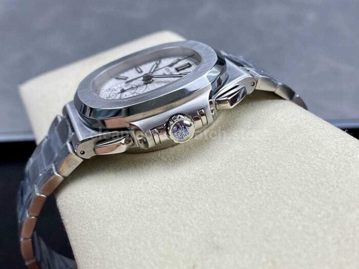 PPF Factory Patek Philippe Nautilus 5980 40.5mm Full Steel White Dial - Image 7