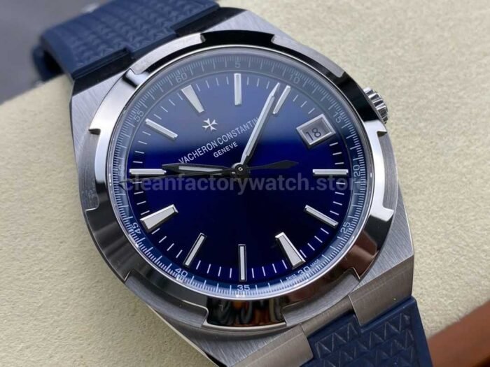 PPF Factory Vacheron Constantin Overseas 4500V/110A-B128 41mm Steel Rubber Strap Blue Dial - Image 2