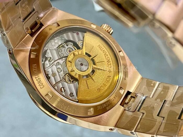 PPF Factory Vacheron Constantin Overseas 4500V/110R-B7051 41mm Full Rose Gold Blue Dial - Image 7