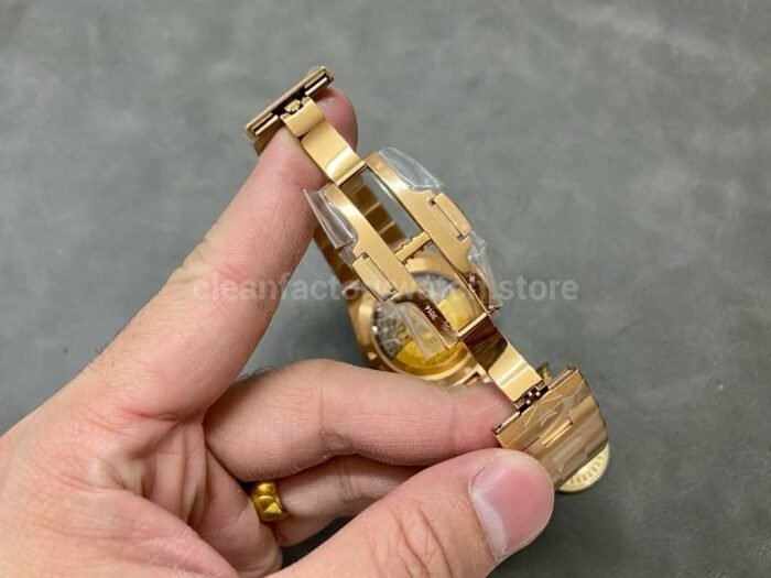 PPF Factory Vacheron Constantin Overseas 4500V/110R-B7051 41mm Full Rose Gold Blue Dial - Image 9