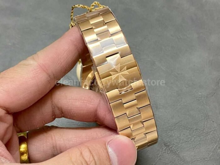 PPF Factory Vacheron Constantin Overseas 4500V/110R-B7051 41mm Full Rose Gold Blue Dial - Image 8