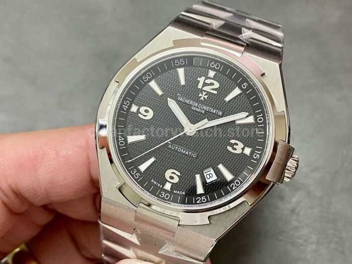 PPF Factory Vacheron Constantin Overseas 47040/B01A-9094 42mm Full Steel Arabic Numerals Black Dial - Image 3