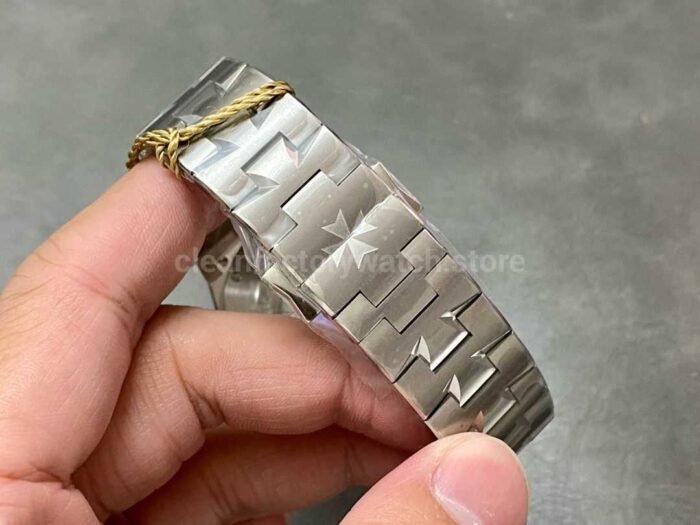 PPF Factory Vacheron Constantin Overseas 47040/B01A-9094 42mm Full Steel Arabic Numerals Black Dial - Image 8